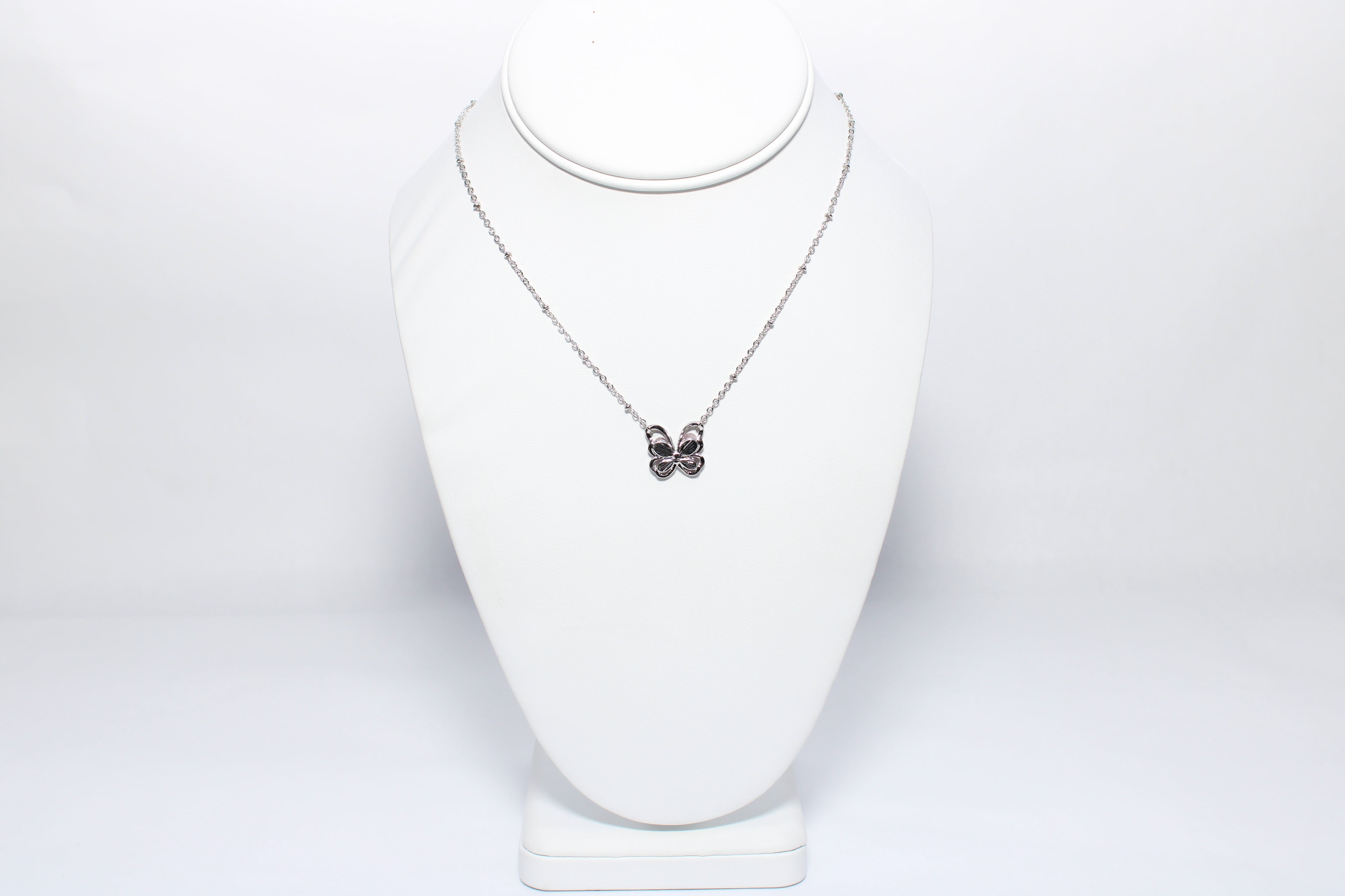 Stellar Cascade | 18K Gold-Filled Butterfly Necklace | Stainless Steel