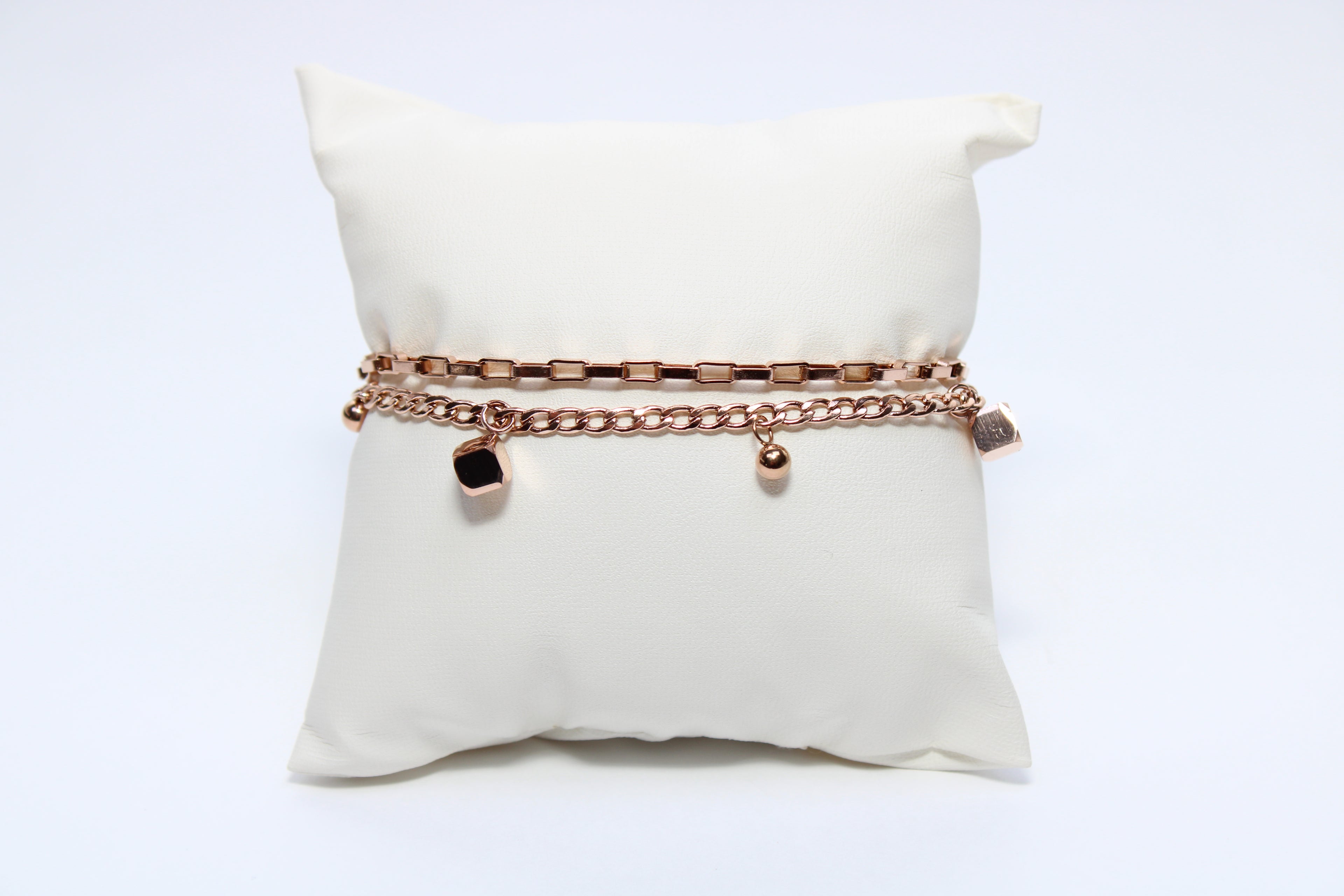 Divine Links | 18K Gold-Filled Link Bracelet | Stainless Steel