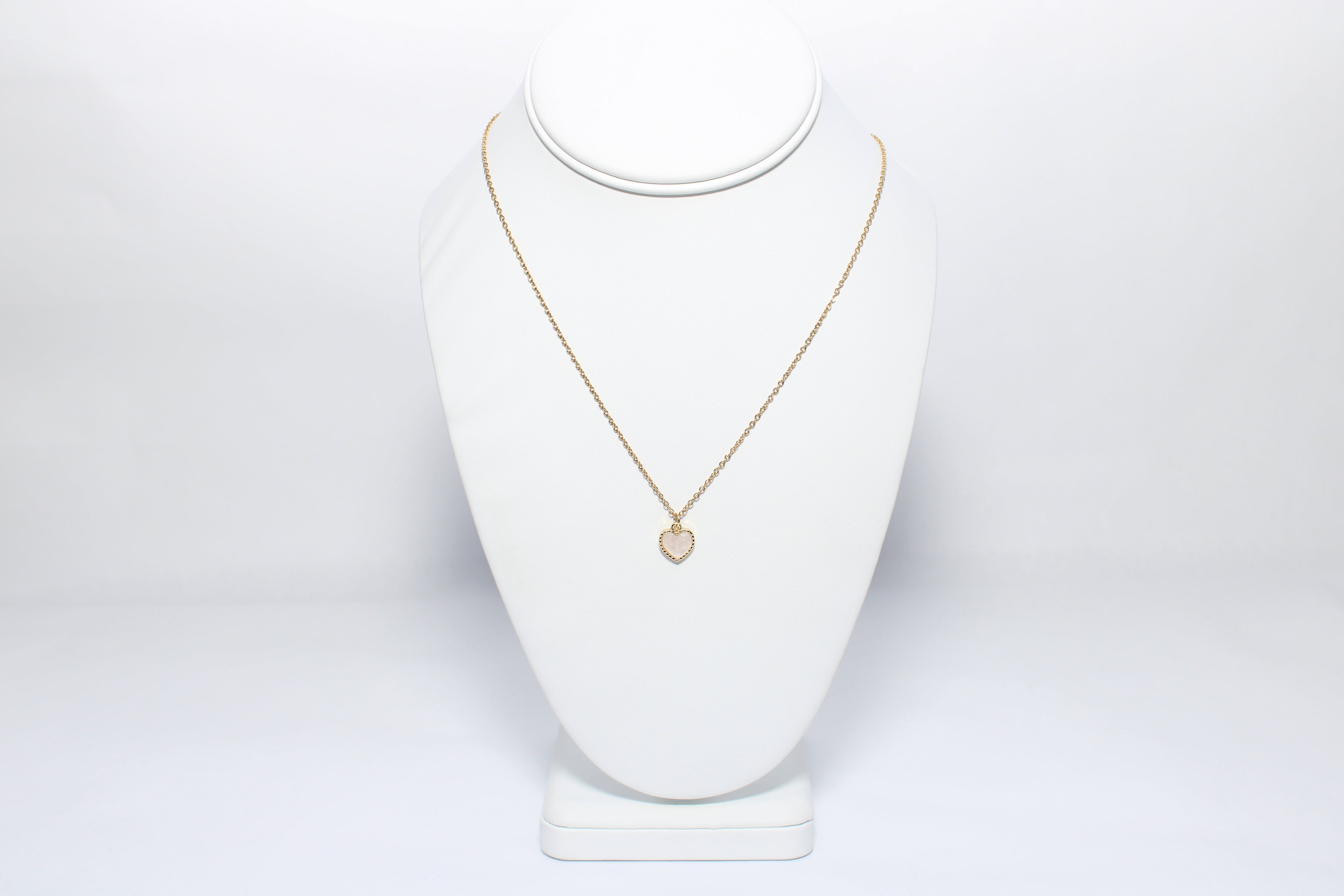 Infinite Petal | 18K Gold-Filled Heart Outline Pendant | Stainless Steel