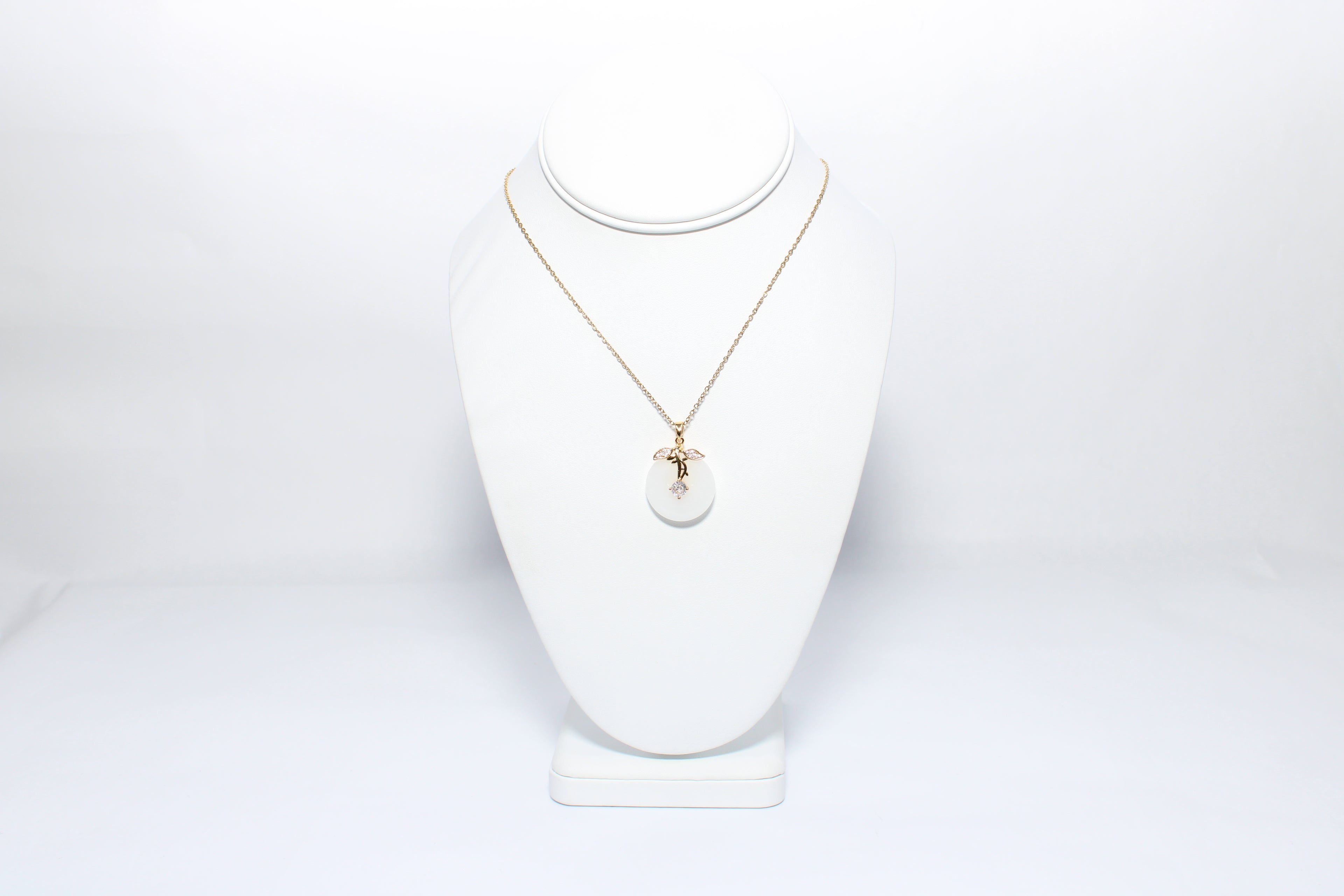 Moonlit Charm | 18K Gold-Filled Fairy Pendant Necklace | Stainless Steel