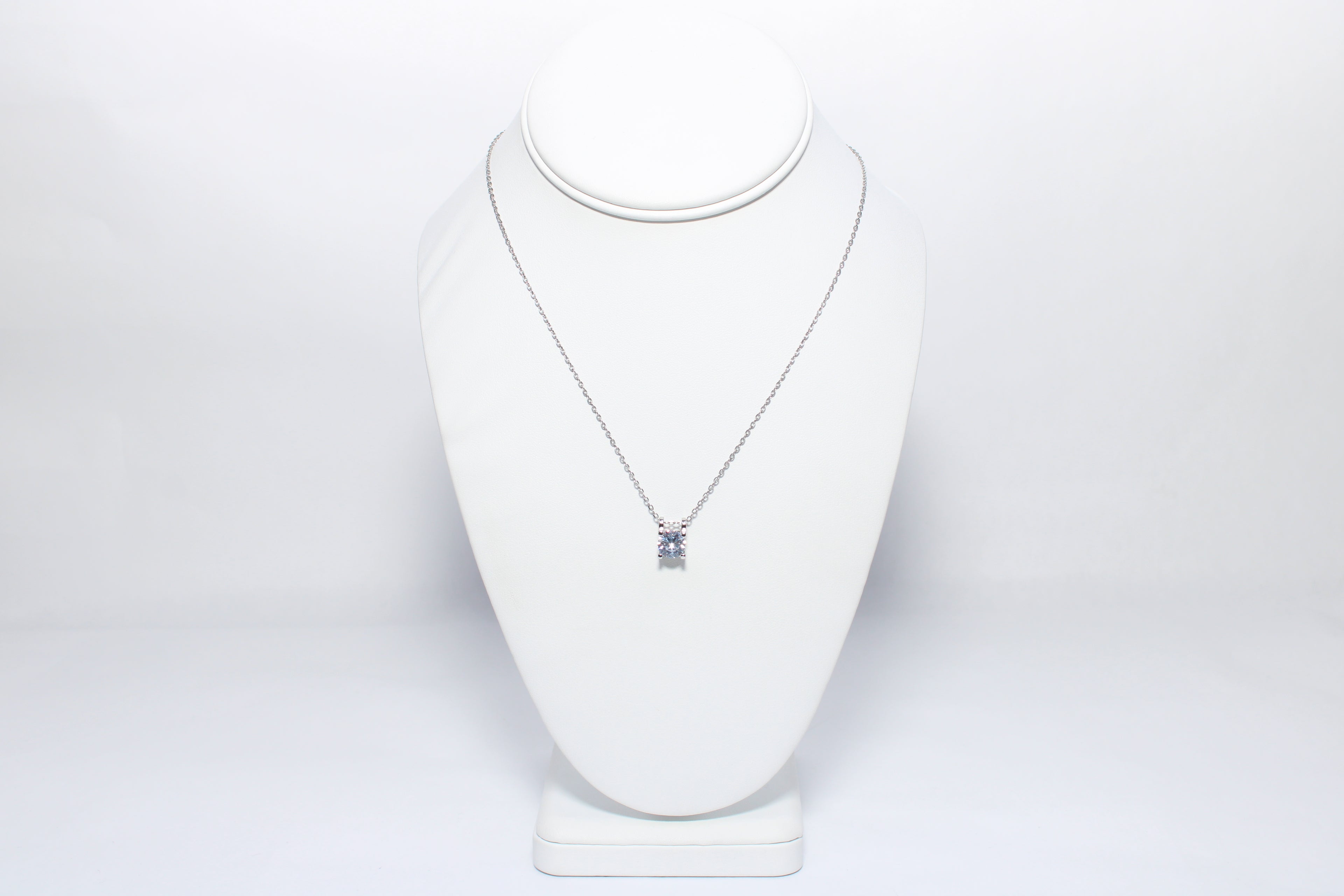 Pure Glow | 18K Gold-Filled CZ Pendant Necklace | Stainless Steel