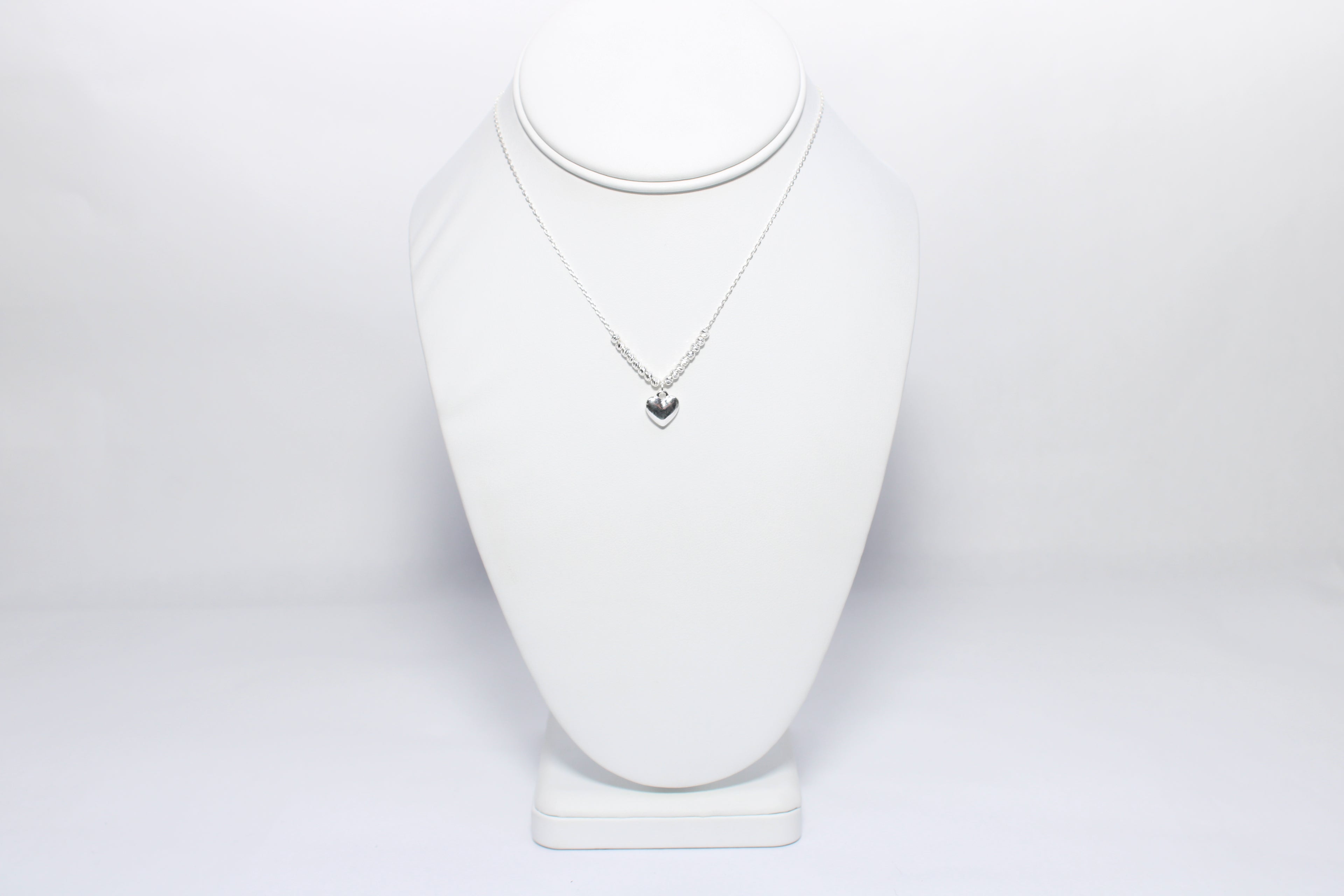 Classic Glow | 18K Gold-Filled Double Heart Pendant Necklace | Stainless Steel