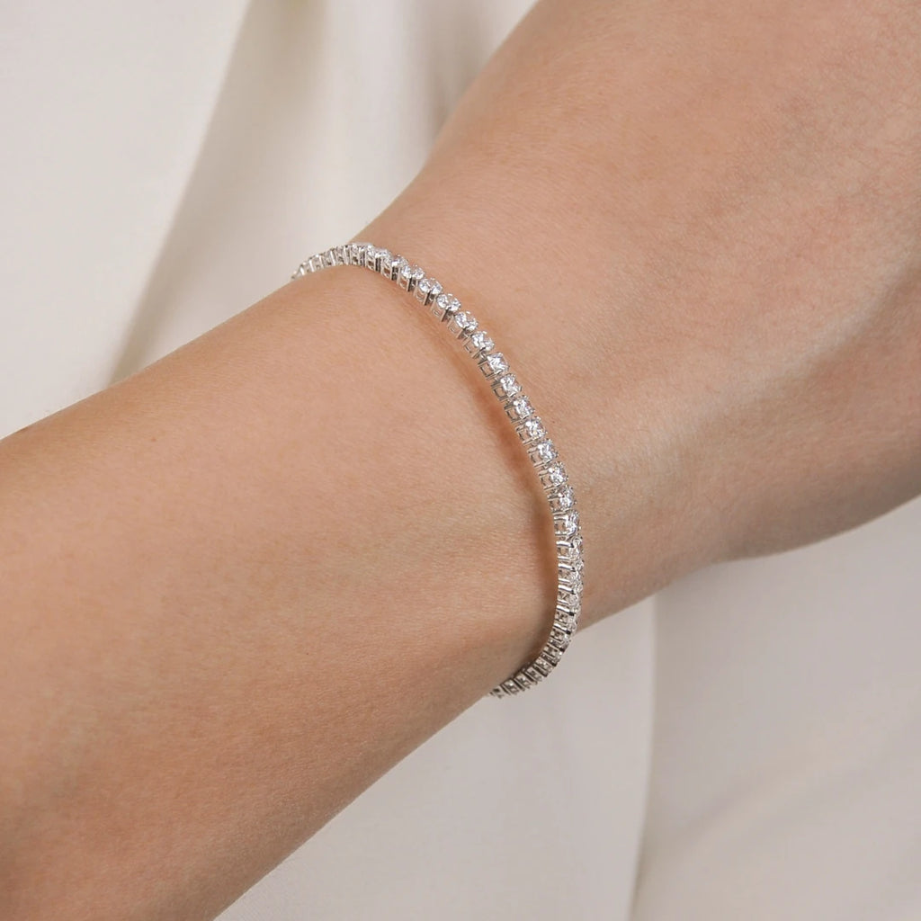 Bold Grace | Silver-Tone Stainless Steel Statement Bracelet