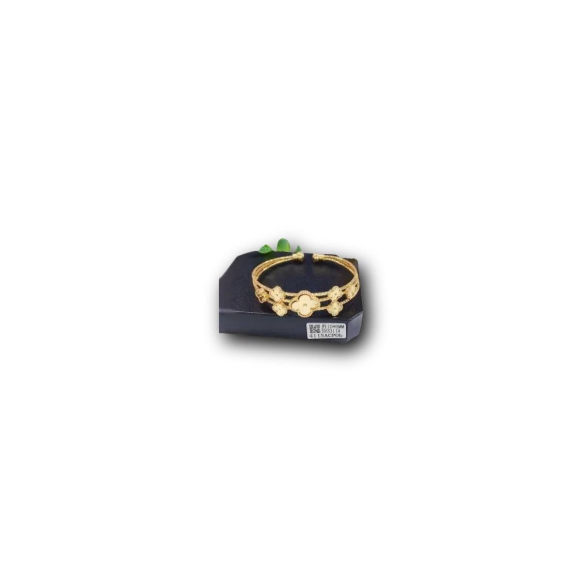 Gold Four Leaf Clover Bracelet