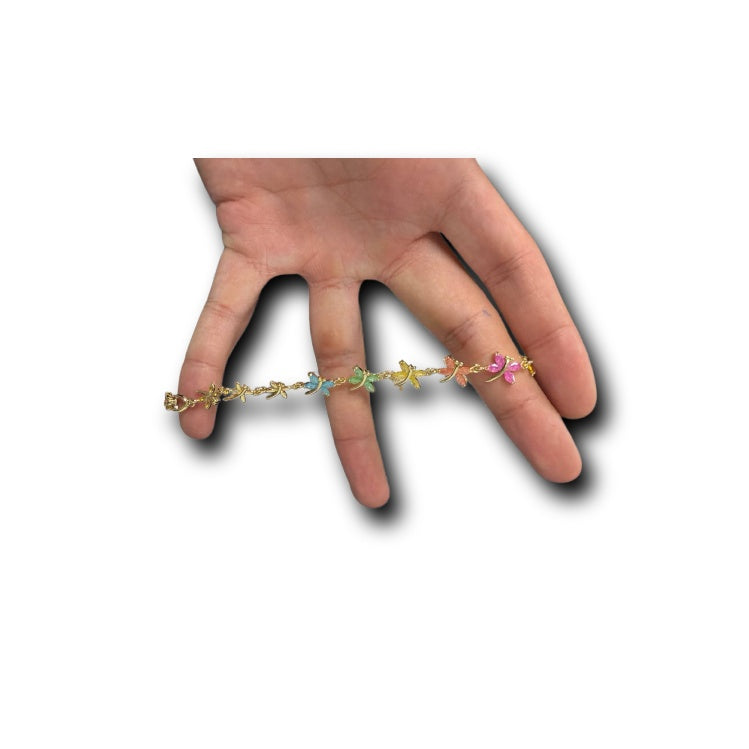 Golden Butterfly Bracelet